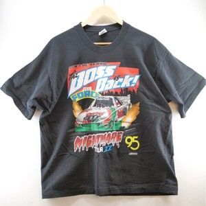 NASCAR‎ John Force Boss Is Back Shirt USA Racing Shirt XL Single Stitch Vtg